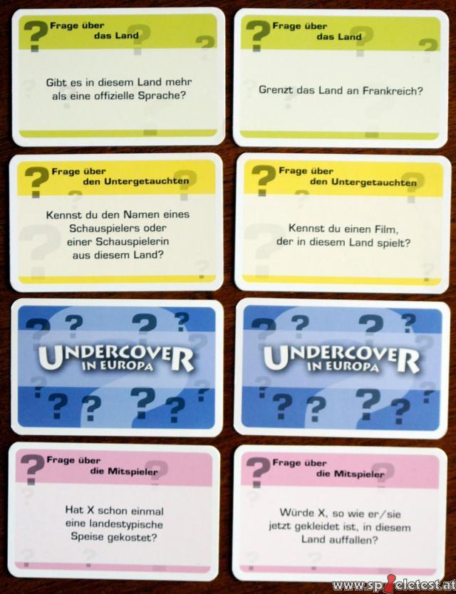 Undercover in Europa