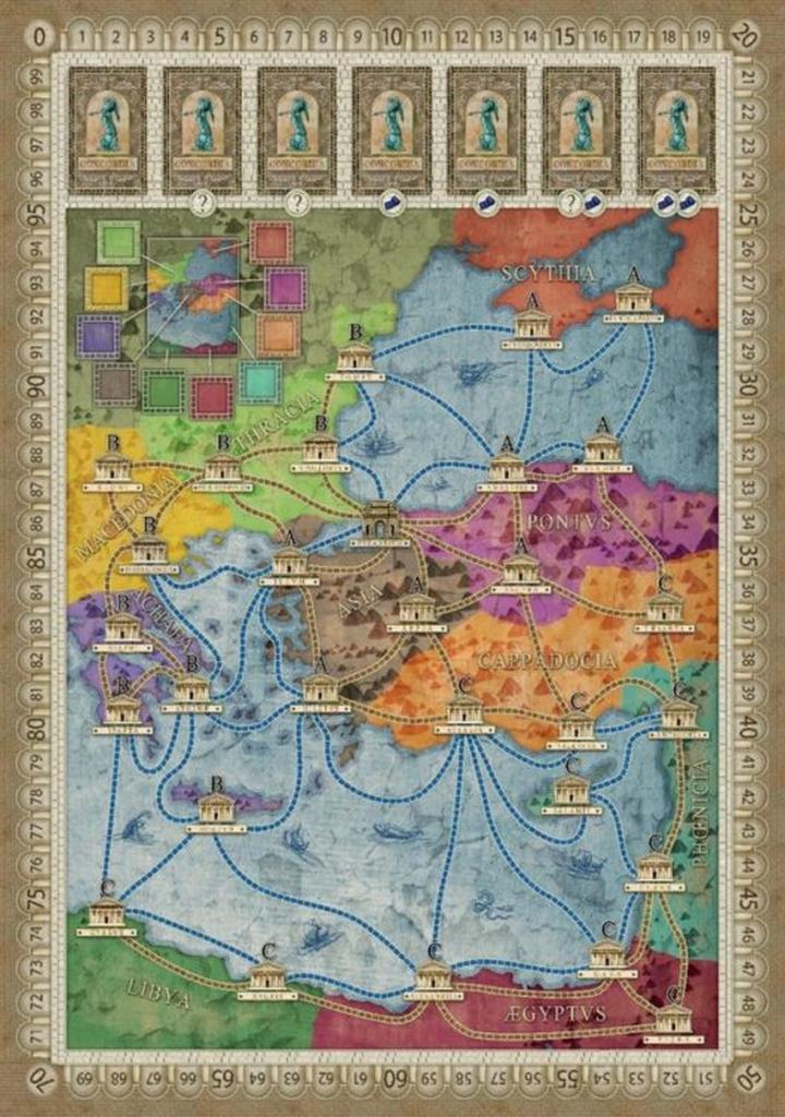 Spielplanseite Byzantium