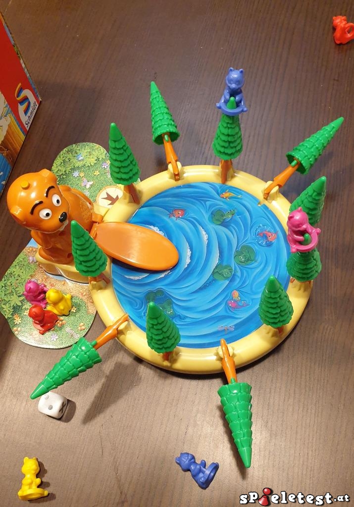 Schmidt Spiele Bumm Bumm Biber – 3D Actionspiel Für Kinder Ab 4 Jahre, 2–4 Spieler